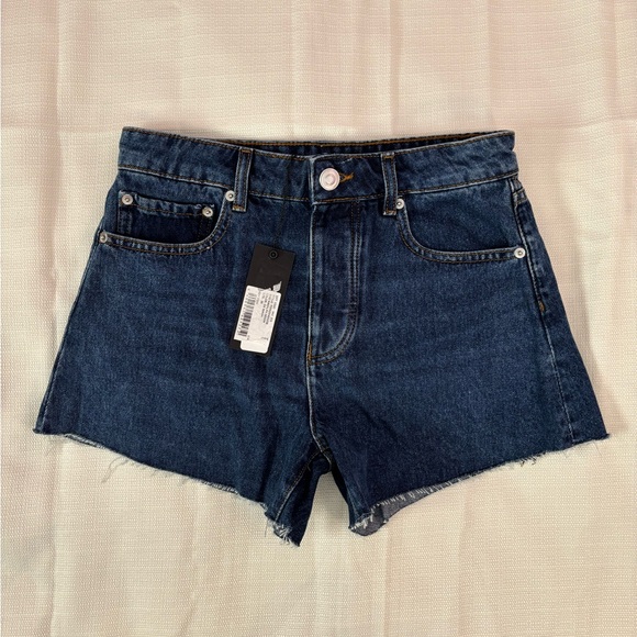 Gianni Bini Pants - Gianni Bini Dark Wash Denim Mini Shorts Sz 26 NWT | Gianni Bini Madilyn Shorts -